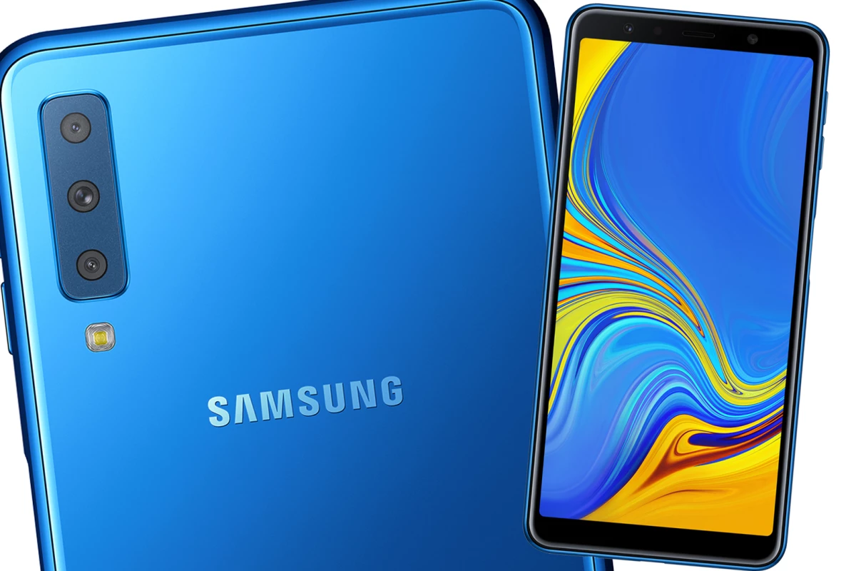 Samsung announces funky midrange Galaxy A7 with triple rear